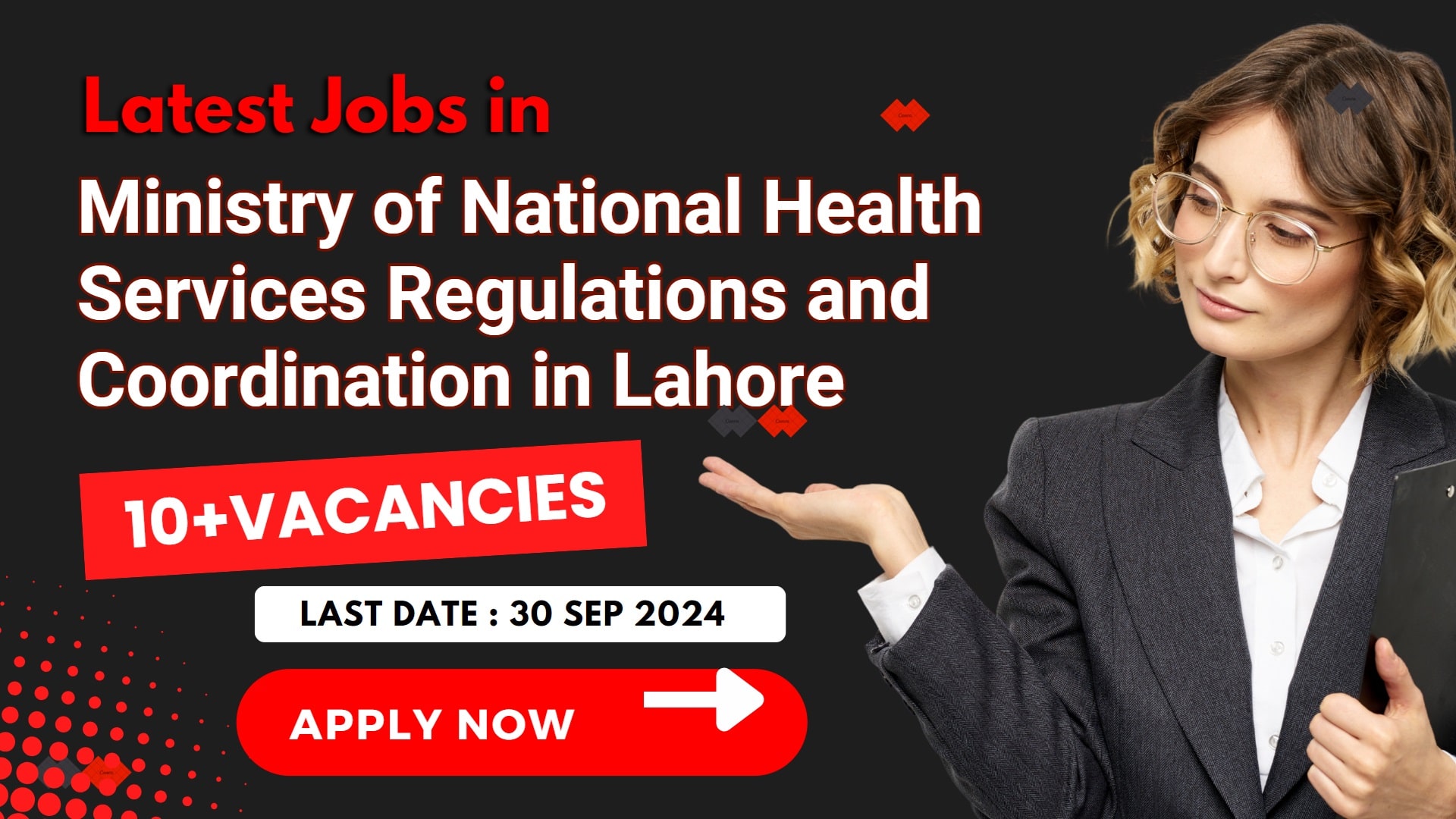 Latest Jobs in Ministry of National Health Services Regulations and Coordination in Lahore